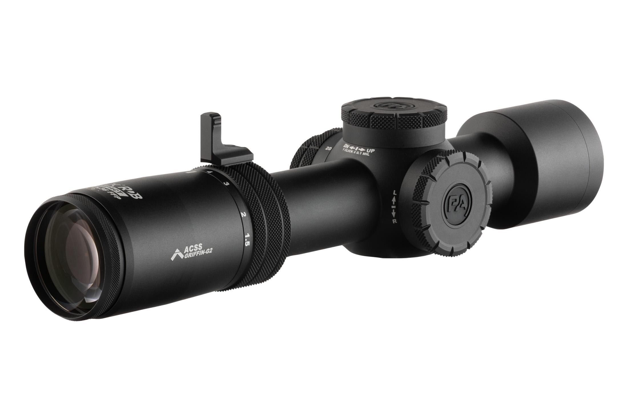 Primary Arms Compact PLxC 1.5-12X36mm FFP RDB Rifle Scope